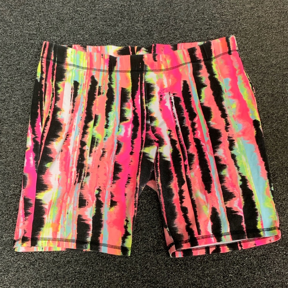 Neon Colored Bike Shorts Size 22/24 Lane Bryant